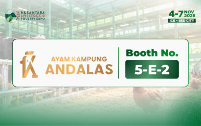 Ayam Kampung Andalas Hadirkan Ayam Lokal Berkualitas dalam Nusantara Livestock & Poultry (NLP) Expo 2026