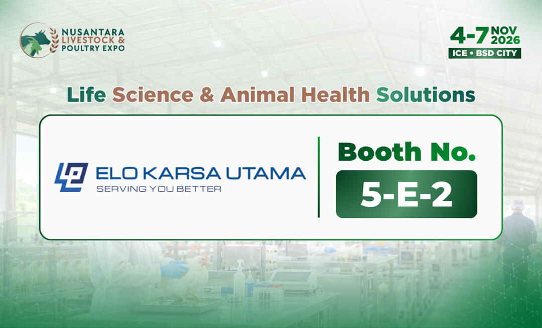 PT. Elo Karsa Utama Hadir di NLP Expo 2026, Hadirkan Solusi Pengujian untuk Kesehatan Hewan dan Keamanan Pakan